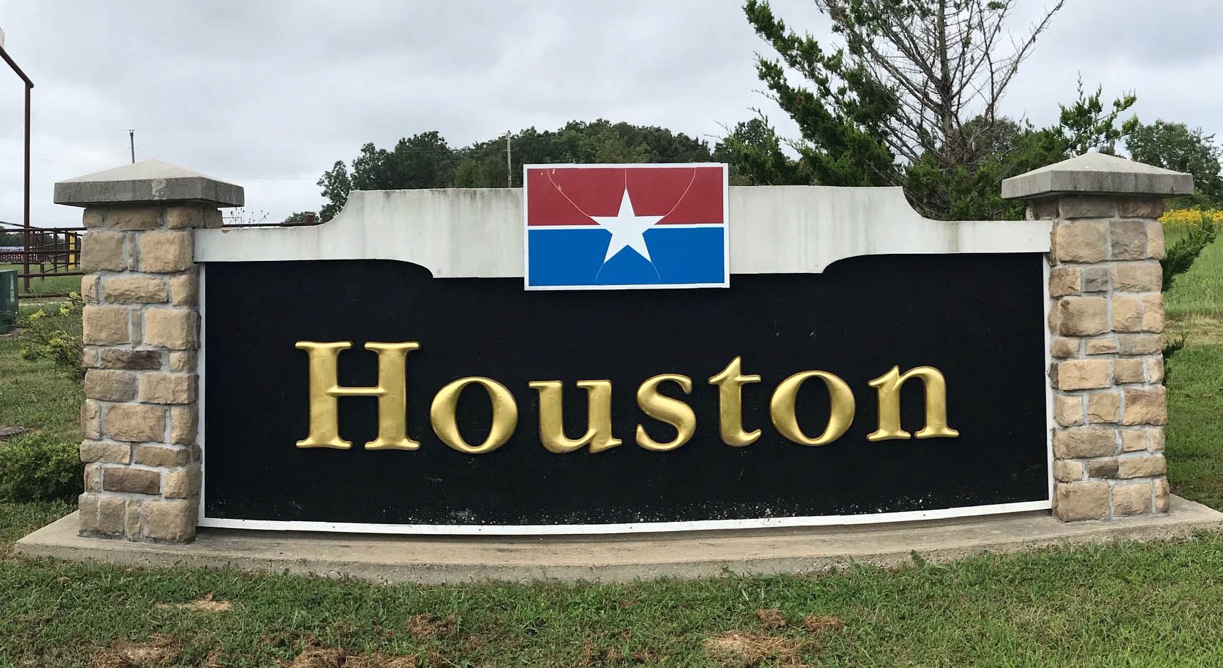 Houston, TX Town Sign